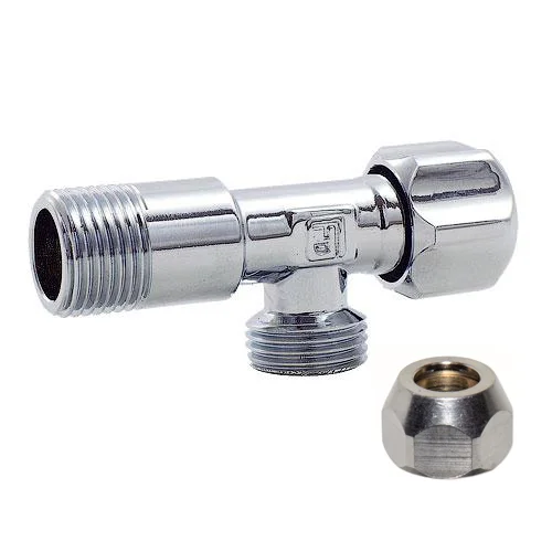 Кран приладовий вентильний Fado Classic Ø 1/2"×3/8" цанга M10